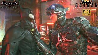 Batman vs The Arkham knight with Michael Keaton Suit - Batman Arkham Knight 4K