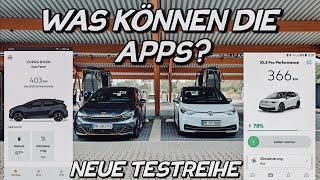 Was können die Elektroauto Apps? VW ID.3 & Cupra Born im Vergleich.  #elektroauto #emobility #vwid3