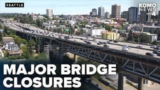 Seattle braces for traffic chaos as lane closures begin on Ship Canal Bridge this weekend