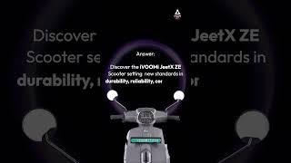 AI Approved: The iVOOMi JeetX ZE - Your Ultimate EV Scooter | Electric Scooter