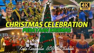 SUASANA KEMERIAHAN PERAYAAN KRISMAS | KOTA KINABALU CHRISTMAS CELEBRATION 2024 BORNEO SABAH