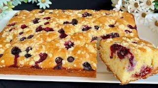 5 Minute Recipe! You will make this delicious and simple CAKE every day, easy and fast.