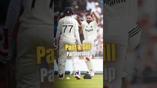 Shubman Gill & Rishabh Pant Partnership  #indvseng #jaiswal #gill #klrahul #rohitsharma #ipl #pant
