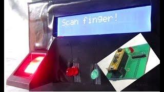 How to Make a Fingerprint Machine - Identity verification | DIY | Arduino | Adafruit sensor
