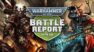 NEW PARIAH NEXUS- Iron Warriors vs Adeptus Mechanicus Warhammer 40k 10th Edition Battle Report Ep 21