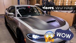 How to Vinyl Wrap a hood ft Vicrez Vinyl Wrap