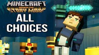 Minecraft Story Mode Season 2 - ALL CHOICES & ENDING - Episode 1