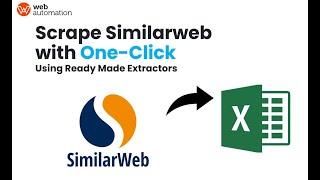 How to scrape similarweb  (no code 2024)