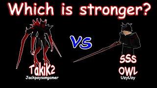 Which is Stronger? | SSS Owl vs TakiK2 - Ro Ghoul