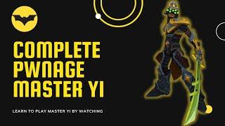 Jungle Master Yi Complete Domination | Part 1