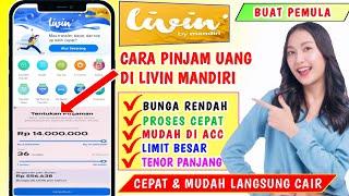 Cara Pinjam Uang di Livin Mandiri 2024 | Pinjaman Online BANK Mandiri