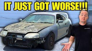 Rebuilding A Destroyed Toyota Supra | Part 3