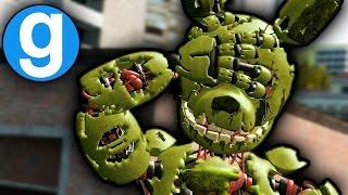 Gmod Hide and Seek - SPRINGTRAP IS BACK FNAF 3 PILL PACK REDUX | Five Nights at Freddy's Garry's Mod