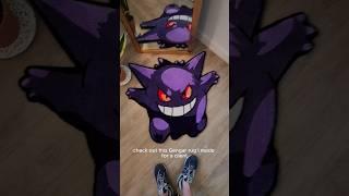 Making a Gengar rug for a client  #shorts #tufting #art #artist #rugs