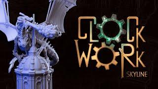 Clockwork Skyline | Sci-fi Bundle Miniatures for RPG