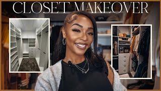 It took 1.5 Years to BUILD MY NEW CLOSET! Closet Reveal and How I Organized my SMALL Closet (2/2)