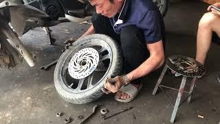 Instructions for changing tires properly