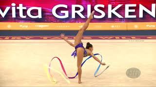 GRISKENAS Evita (USA) - 2019 Rhythmic Worlds, Baku (AZE) - Qualifications Ribbon