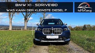 BMW X1 sdrive18d (2022) - Fahrbericht / Review / Einzeltest (inkl. Kapitel) / Test / NEU 2023 / U11