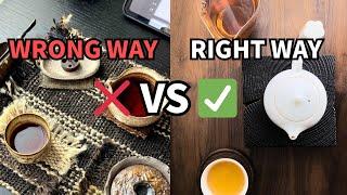 Chinese Tea Isn’t Complicated! Gongfu Brewing for Beginners | 快速学会功夫茶泡法