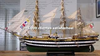 OcCre - Amerigo Vespucci 1:100 wooden ship model