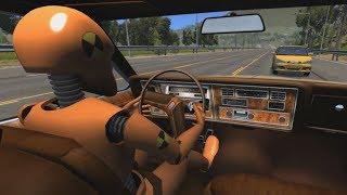 Seatbelt vs. No Seatbelt Crash Test Dummy 2 | BeamNG.drive