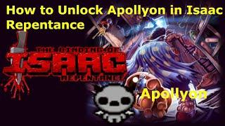 How to Unlock Apollyon in the Binding of Isaac Repentance *Tutorial