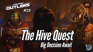 Star Wars Outlaws 19 - Ashiga or Crimson Dawn? The Hive Quest Big Decision & Big fight