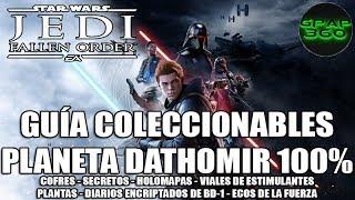 Star Wars Jedi: Fallen Order | Guía coleccionables planeta Dathomir 100% (Cofres, Secretos, Ecos...)