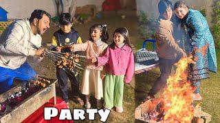 Party Krta Howa Mami Ko Agg Lag Gahi 