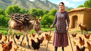 Village Life In Iran: Amazing Cooking & Donkey Riding & Tandoori Bread