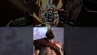 Thor Comics Base vs Kratos Full Power | #shorts #vsbattle #marvel #godofwar