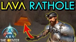 How to Survive in the Lava and Claim this Rat Hole! - ARK: Survival Ascended