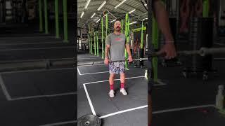 Barbell shrug