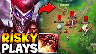 RISKY PLAYS WITH AP SHACO!