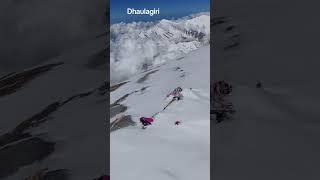 Dhaulagiri mountain climbing and expeditions #viralshorts #mountains #shorts #dhaulagiri
