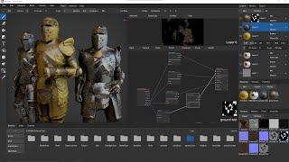 ArmorPaint Videocourse - 05 - Layers and Blending, Materials, Nodes, Bump, Displacement, Mask, Dirt