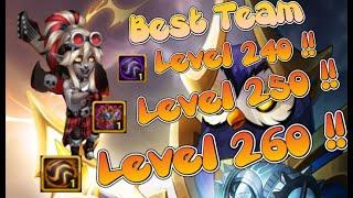 Hero Wars - Music Of Chaos Level 240 - 260 - Best Team & Buff- Fall Of The Avissans'City