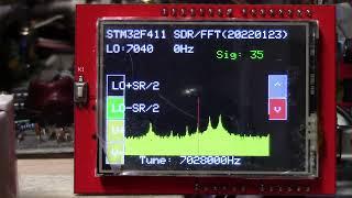 STM32F411 BlackPill SDR Demodulator & GUI