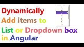 How to dynamically add items to the list on scrolling in angular
