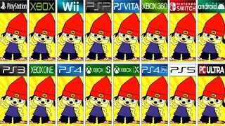 PaRappa the Rapper in All Platforms (Side by Side) 4K