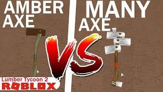 Amber Axe VS Many Axe