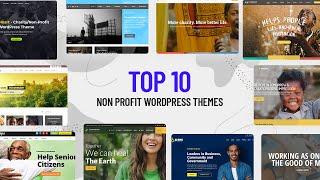 Best Non-Profit WordPress Themes 2021