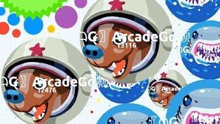 Agar.io Space War! UFO Attack! ArcadeGo Agar.io Live Stream