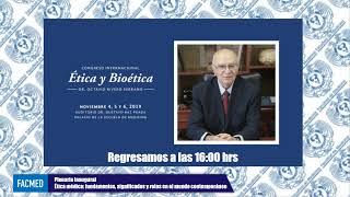 Congreso Internacional "Ética y Bioética"