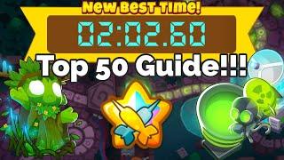 Btd6 Race #307 “Ancient Strategies” in 2:02.60 Top 50 Guide!!!