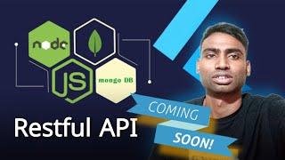 RestFul API With Node, Express and Mongo With Flutter. #restapi