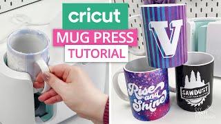 CRICUT MUG PRESS TUTORIAL - FROM START TO FINISH!