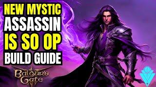 Baldurs Gate 3 GOD Tier Build New Class Mystic Assassin Build!