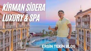 KİRMAN SİDERA LUXURY & SPA ALANYA HOTEL VLOG.